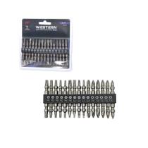 Jogo De Bits Ponta Dupla 65mm Parafusadeira 15 Peças