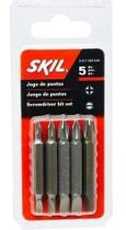 Jogo De Bits Pontas Parafusadeira Com 5 Peças Skil