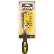 Jogo de Bits Ponteira Cromo Vanádio 20 Peças 1/4"" - 35 38 200 000 - VONDER