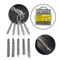 Jogo de Bits Ponteira Dupla Parafusadeira 10 Peças Bomvink Modelo BOM-5003 Jogo de Bits Ponteira Dupla Parafusadeira 10 Peças Bomvink Modelo BOM-5003