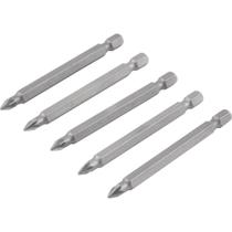 Jogo de Bits Ponteira Pozidrive c/ enc 1/4" Nº 1X75mm Vonder Jogo de Bits Ponteira Pozidrive c/ enc 1/4" Nº 1X75mm Vonder