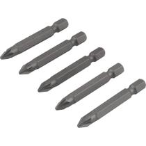 Jogo de Bits Ponteira Pozidrive com Encaixe 1/4" Nº 2X50mm - Vonder Jogo de Bits Ponteira Pozidrive com Encaixe 1/4" Nº 2X50mm - Vonder