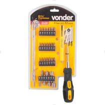 Jogo de Bits/Ponteiras 32 Peças Sextavado 3538032000 Vonder