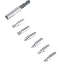 Jogo de Bits/Ponteiras 7 peças Enc Sextavado 1/4'' Vonder Jogo de Bits/Ponteiras 7 peças Enc Sextavado 1/4'' Vonder