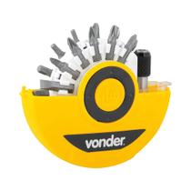Jogo de Bits/Ponteiras com 26 Peças Encaixe Sextavado Vonder