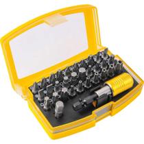 Jogo De Bits/Ponteiras Com 32 Peças Encaixe Sextavado Vonder