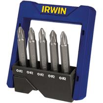 Jogo de Bits/ponteiras com 5 Peças, Encaixe Sextavado de 1/4", 1865323 Irwin OstenVonder Jogo de Bits/ponteiras com 5 Peças, Encaixe Sextavado de 1/4", 1865323 Irwin OstenVonder