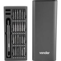 Jogo De Bits/Ponteiras De Precisão Com 51 Peças Vonder