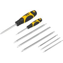 Jogo de Bits/ponteiras, Longo, com 10 Peças, Encaixe Sextavado de 1/4" e 5/32", Vonder OstenVonder