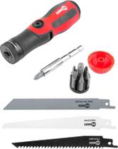 Jogo de Bits/ Serras Intercambiáveis 14 Peças Nove54 - 9975