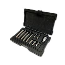 Jogo de Bits Spline Haste Sextavada 10 MM Encaixe 1/2 Pol 11 Peças STELS Jogo de Bits Spline Haste Sextavada 10 MM Encaixe 1/2 Pol 11 Peças STELS