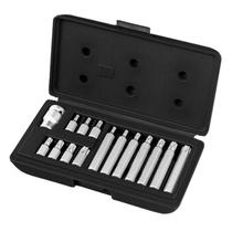 Jogo de Bits Tork 1/2" CRV 15 Peças com Estojo - MTX-1131556 Jogo de Bits Tork 1/2" CRV 15 Peças com Estojo - MTX-1131556