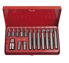 Jogo de bits torx 15pcs 904679 - Vip Indl Jogo de bits torx 15pcs 904679 - Vip Indl