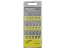 Jogo de Bits Western com Estojo com Extensor 287 - 16 Peças Jogo de Bits Western com Estojo com Extensor 287 - 16 Peças