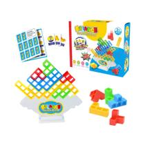 Jogo De Blocos De Construção Tetra Tower Para Equilíbrio, Para Crianças E Adultos, Para Noite De