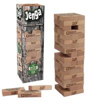 Jogo de Blocos de Madeira Jenga - Tema Parques Nacionais (USAopoly)