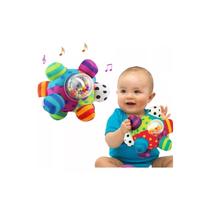 Jogo de bola de estimulação sensorial para bebês Rattle Toy