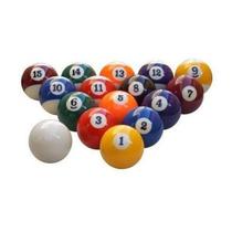Jogo de Bola de Sinuca Bilhar Numerada com Faixa Importada