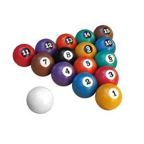 Jogo De Bolas De Sinuca Nacional - 54mm - Cód. 54.07