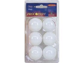 Jogo De Bolas Ping-Pong Tênis de Mesa Procópio 38mm Branca 6 Unidades Jogo De Bolas Ping-Pong Tênis de Mesa Procópio 38mm Branca 6 Unidades
