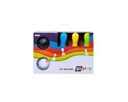 Jogo de Boliche Boliche com 6 Pinos Go Play Multikids BR946 Jogo de Boliche Boliche com 6 Pinos Go Play Multikids BR946