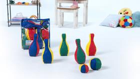 Jogo de Boliche em Espuma - LDM Brinquedos Educativos