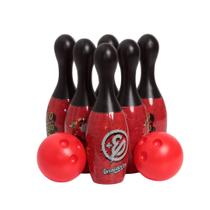 Jogo de Boliche Enaldinho Brinquedo Infantil Rosita Plástico Jogo de Boliche Enaldinho Brinquedo Infantil Rosita Plástico