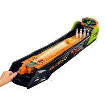 Jogo de Boliche Infantil Arcade Placar e Lançador Automático Jogo de Boliche Infantil Arcade Placar e Lançador Automático