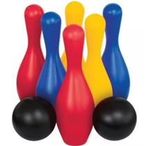 Jogo De Boliche Infantil Brinquedo Plástico 8pçs