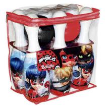Jogo de Boliche Miraculous Ladybug Rosita Jogo de Boliche Miraculous Ladybug Rosita
