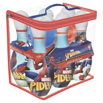 Jogo de Boliche - Spiderman Marvel - Infantil Completo Diversão Garantida Líder Brinquedos Jogo de Boliche - Spiderman Marvel - Infantil Completo Diversão Garantida Líder Brinquedos