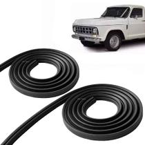 Jogo de Borracha de Vedação da Porta Chevrolet A10 C10 D10 Veraneio até 1984 - 2 Peças