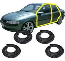 Jogo De Borracha Porta Vectra 97/98/99/00....05 C/aba Preta Jogo De Borracha Porta Vectra 97/98/99/00....05 C/aba Preta