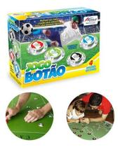 Jogo De Botão 4 Times Brincar Infantil Peças Cristal Futebol