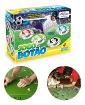 Jogo De Botão Times Brincar Infantil Peças Cristal Futebol