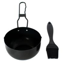 Jogo de bowl e pincel para churrasco 2 peças Mimo Style