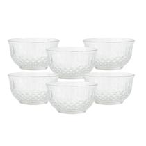 Jogo de Bowls para Sobremesa Queen 6 Peças 300ml Jogo de Bowls para Sobremesa Queen 6 Peças 300ml