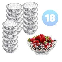 Jogo de Bowls Toffee Taças de Vidro Para Sobremesa kit 6 12 18 24 e 30 Premium 150ml Em Casa Tem