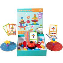 Jogo de brinquedo de educação infantil Wooden Beaver Clamping Blocks Jogo de brinquedo de educação infantil Wooden Beaver Clamping Blocks