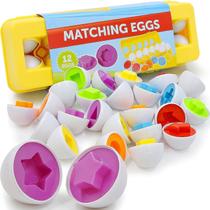 Jogo de brinquedos Matching Eggs para crianças e crianças aprendendo a forma