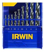 Jogo De Broca Aço Rápido 2a8 Irwin 1865310 (9peças)