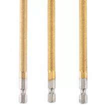 Jogo De Broca Chata Titânio Madeira Encaixe Sds 5Pçs Mtx Jogo De Broca Chata Titânio Madeira Encaixe Sds 5Pçs Mtx