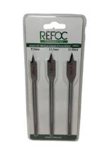 Jogo de Broca Madeira Chata 3 PCS REFOC Jogo de Broca Madeira Chata 3 PCS REFOC