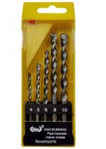 Jogo De Broca P/ Concreto 4 A 10mm widea 5 Pcs