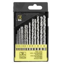 Jogo De Broca P/ Metal 13 Pçs Aço Rápido 1.5 a 6.5mm 9MA Eda