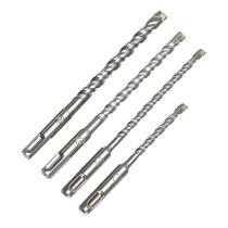 Jogo De Broca Para Concreto 5 A 10mm Sds Plus Kit 4 Pcs