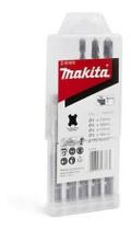 Jogo de broca sds plus 5pçs - 6, 8, 10mm d-61678 makita Jogo de broca sds plus 5pçs - 6, 8, 10mm d-61678 makita