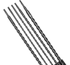 Jogo De Broca Sds Plus Para Concreto Longa 600mm Com 5 Peças