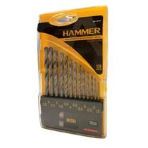 Jogo de Brocas 1.5-6X0.5+3.3,4.8MM(13PCS) Hammer