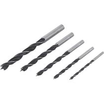 Jogo de Brocas 3 Pontas com 5 Peças, de 3 mm a 8 mm, Vonder OstenVonder Jogo de Brocas 3 Pontas com 5 Peças, de 3 mm a 8 mm, Vonder OstenVonder